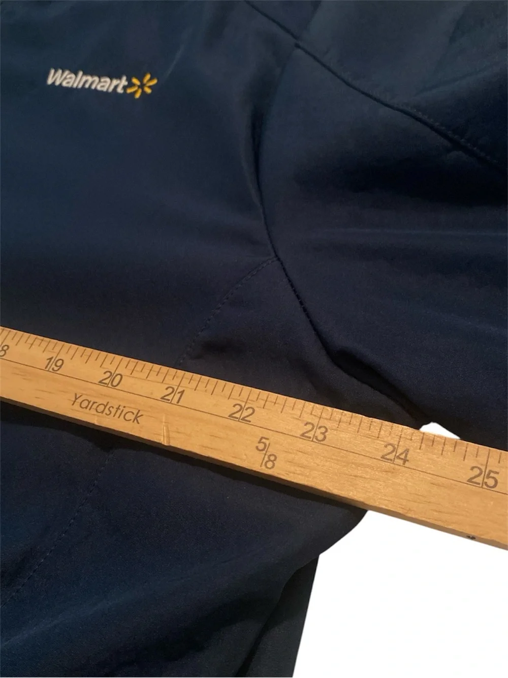 Men’s Walmart Employee Navy Full-Zip Jacket Size Large